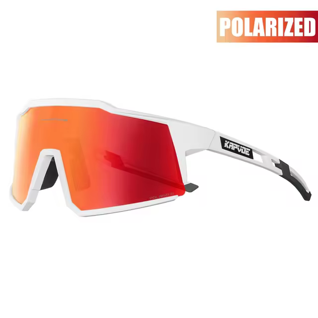 Sportowe okulary do biegania marki Kapvoe- ochrona przeciwsłoneczna UV400