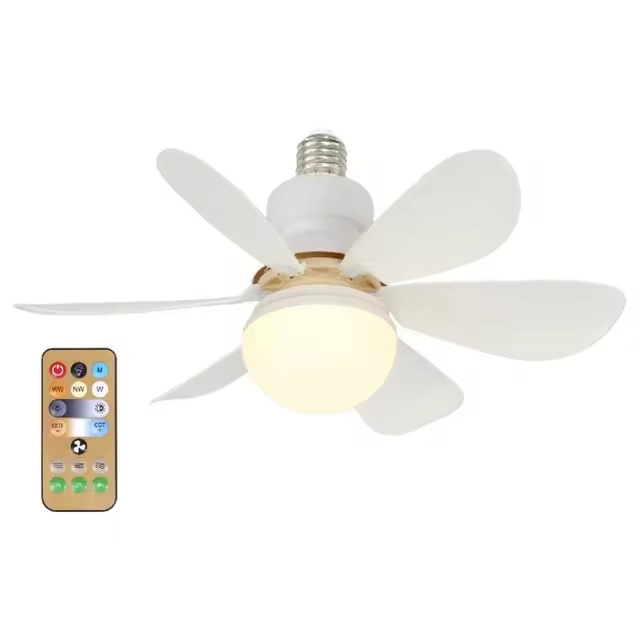 Wentylator domowy+ lampa wisząca 2w1