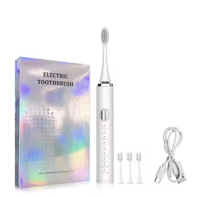 Elektryczna/ soniczna szczoteczka do zębów z ładowaniem USB