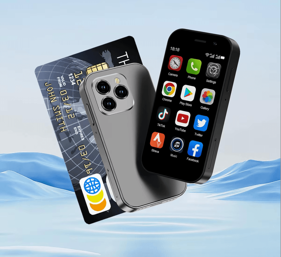 Smartfon Mini marki SERVO, model KING 8000, kieszonkowy, piękny Smartfon!